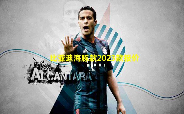 比亚迪海豚款2023款报价