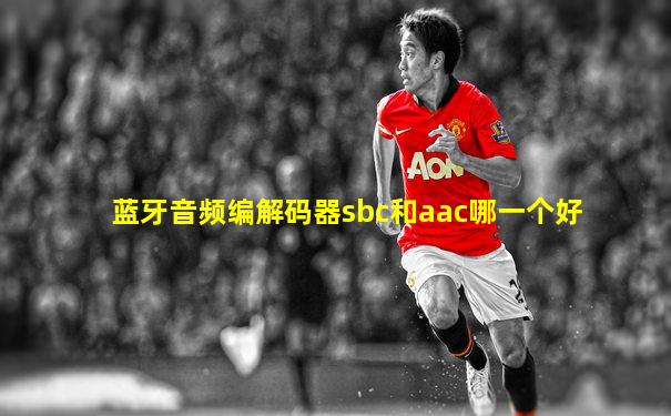 蓝牙音频编解码器sbc和aac哪一个好